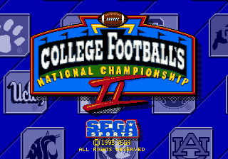 College Football's National Championship II