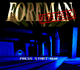 Foreman For Real