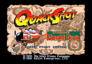 QuackShot Starring Donald Duck