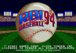 R.B.I. Baseball '94