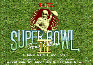 Tecmo Super Bowl
