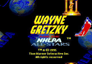 Wayne Gretzky and the NHLPA All-Stars