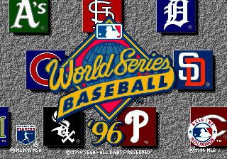 World Series Baseball '96