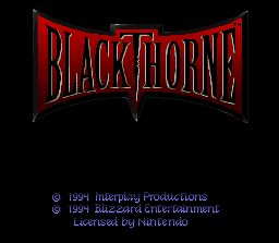 Blackthorne
