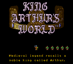 King Arthur's World