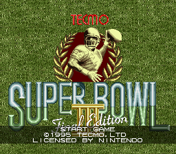 Tecmo Super Bowl